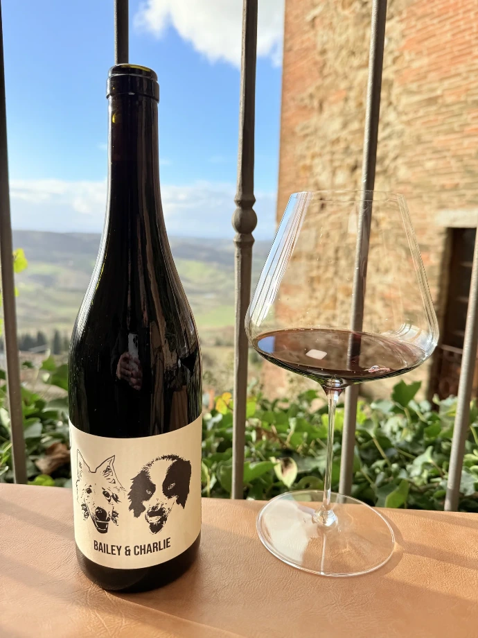Bailey &amp; Charlie Bakkanali Perbacco Sangiovese